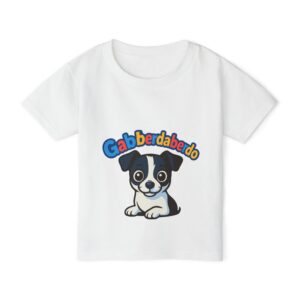 Cute Toddler T-Shirt with Adorable Dog Design, Fun Gift for Kids, Birthday Present, Toddler Apparel, Playful Outfit